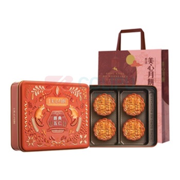 美心 Meixin 经典五仁月饼礼盒 740g