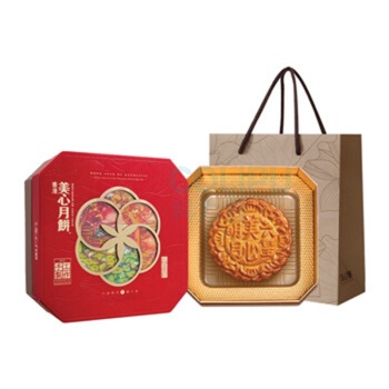 美心 Meixin 六皇明月月饼礼盒 430g (1个装)