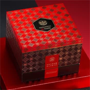 稻香村 流心黑松露奶黄月饼 600g 50g*12个/盒