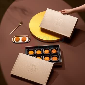 稻香村 流心奶黄月饼 400g 50g*8个/盒