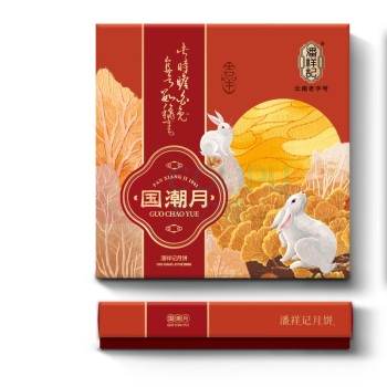 潘祥记 月饼礼盒 国潮月 480g