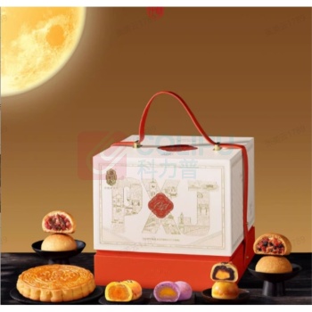 潘祥记 月饼云腿月饼 映月玲珑云南火腿中秋月饼礼盒 1.22kg 6味10枚