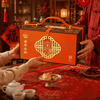 稻香村 尊贵金典月饼礼盒 1300g