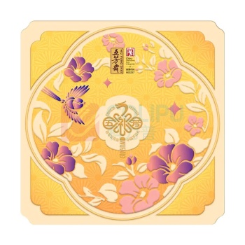 五芳斋 五芳华彩 月饼礼盒 540g