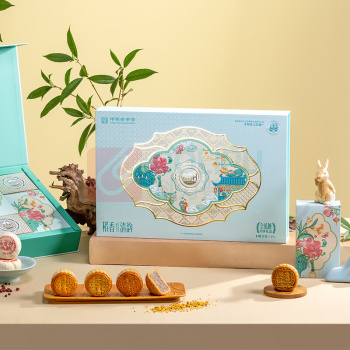 稻香村 月饼礼盒 稻香清韵 800g