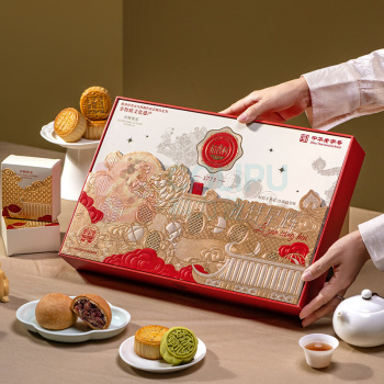 稻香村 月饼礼盒 礼赞星辉 780g 12饼7味