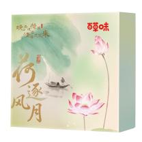 百草味 低糖月饼 荷风逐月 600g