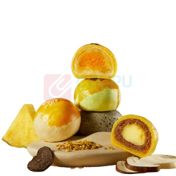 轩妈 锦绣团圆月饼 660g