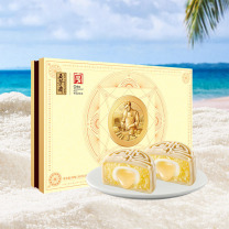 五芳斋 糯月月饼 奶香生椰流心 360g 