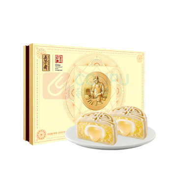 五芳斋 糯月月饼 奶香生椰流心 360g 