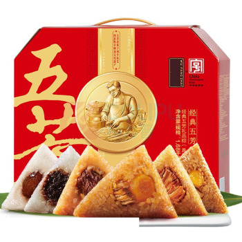 五芳斋 经典五芳粽子 礼盒 1680g