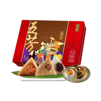 五芳斋 五芳三宝粽子礼盒 2160g 荤素混装
