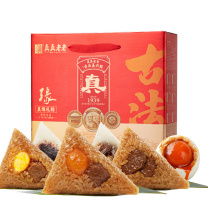 真真老老 真缘礼粽 蛋粽礼盒(七真古法) 1680g