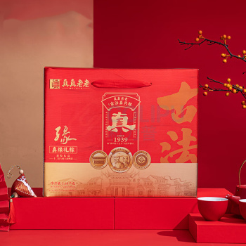 真真老老 真缘礼粽 蛋粽礼盒(七真古法) 1680g