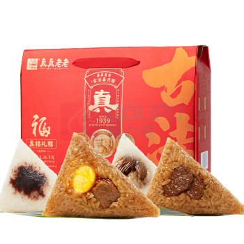 真真老老 真福礼粽 1260g 1盒