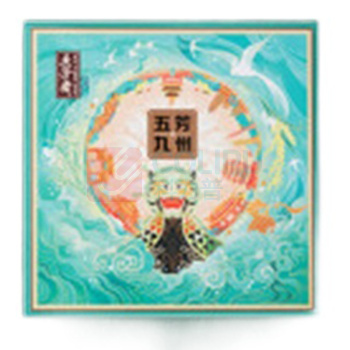 五芳斋 粽子 五芳九州礼盒 嘉兴特产 14粽+14g蜂蜜 1694g