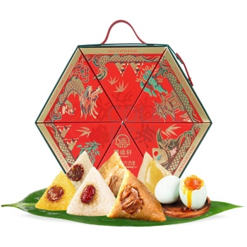 集味轩 六方粽子礼盒 1550g