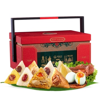 集味轩 集味八方-甲元高粽粽子礼盒 2690g