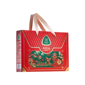 集味轩 粽子礼盒 粽香四溢5味6粽 840g 兴特产端午节礼品大礼包