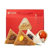 真真老老 端午粽子礼盒-真悦礼粽(七真古法) 1080g 礼盒装