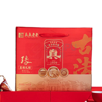 真真老老 真缘礼粽-蛋粽礼盒(七真古法) 1920g