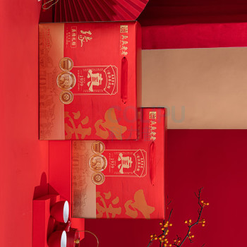 真真老老 真缘礼粽-蛋粽礼盒(七真古法) 1920g