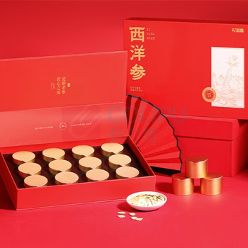 杞里香 西洋参礼盒 100g(12罐) (1.0-1.2cm)