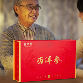 固本堂 西洋参礼盒 约1.0厘米 100克