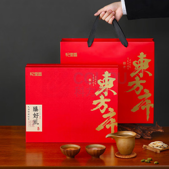 杞里香 东方序 西洋参石斛黄芪羊肚菌四拼礼盒 280g
