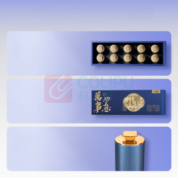 杞里香 霍山石斛礼盒-万事如意蓝 96g(10罐)