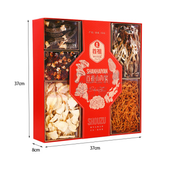 首祖 山珍干菌菇 山海宴礼盒 425g/盒