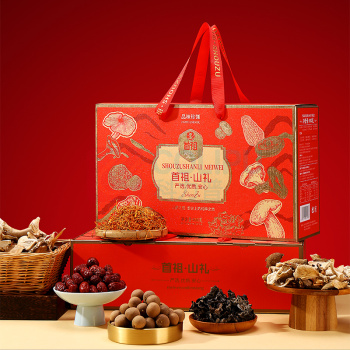 首祖 山珍干菌菇 山礼礼盒 630g/盒