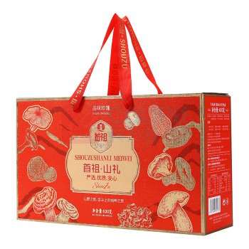 首祖 山珍干菌菇 山礼礼盒 630g/盒
