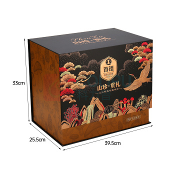 首祖 山珍干菌菇干货 山珍贡礼礼盒 810g/盒