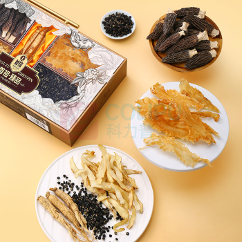 首祖 山珍菌菇干货 臻品礼盒 345g/盒