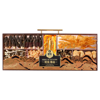 首祖 山珍干货 尊品七拼礼盒 501g/盒