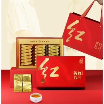 英红 YINGHONG TEA 英红九号 红茶中国红礼盒 200g/盒