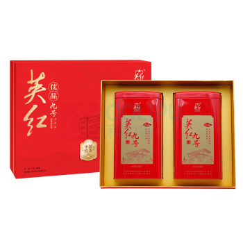 英红 YINGHONG TEA 英红九号 茶叶优品双罐礼盒 500g/盒