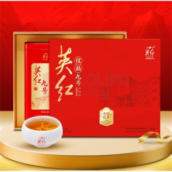 英红 YINGHONG TEA 英红九号 茶叶优品双罐礼盒 500g/盒