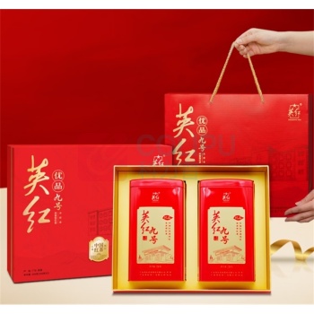 英红 YINGHONG TEA 英红九号 茶叶优品双罐礼盒 500g/盒