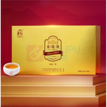 英红 YINGHONG TEA 金毫茶 茶叶礼盒 225g/盒