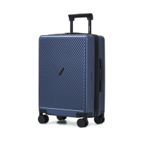 爱华仕 OIWAS 磨砂斜杠行李箱 OCX6708-20 20寸 (蓝色)