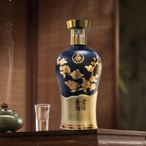五粮液 金碧辉煌蓝韵金梅52度 500ml*2