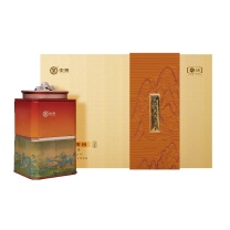 中茶 茶叶礼盒千山系列安溪铁观音特级乌龙茶礼盒 180g