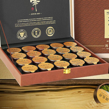 狮峰 精品西湖龙井狮龙大观叁号礼盒 100g