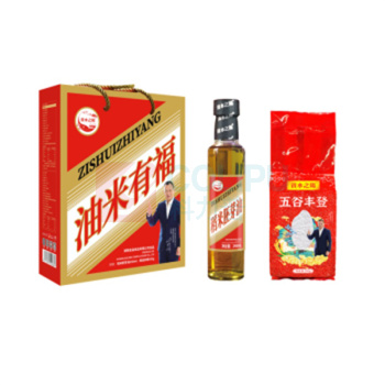 資水之陽 组合套装 油米有福 稻米胚芽油248mL+稻虾福米500g