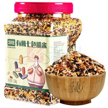 北纯 有机七色糙米 1.5kg
