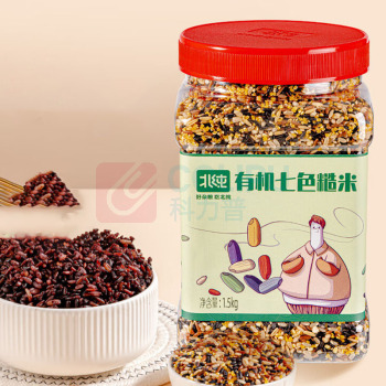 北纯 有机七色糙米 1.5kg
