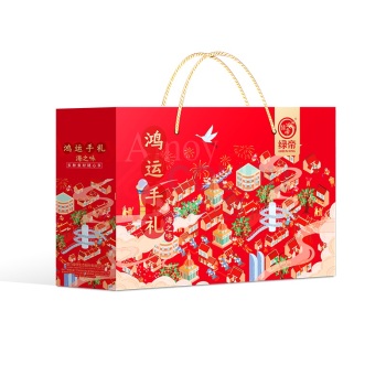 绿帝 鸿运海味海产品干货礼盒 881g