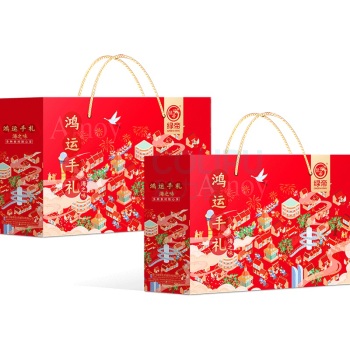 绿帝 鸿运海味海产品干货礼盒 881g